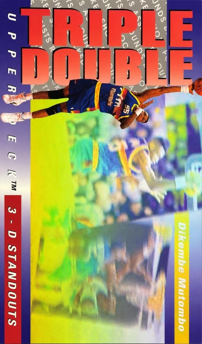 Dikembe Mutombo 1993 upper-deck Upper Deck