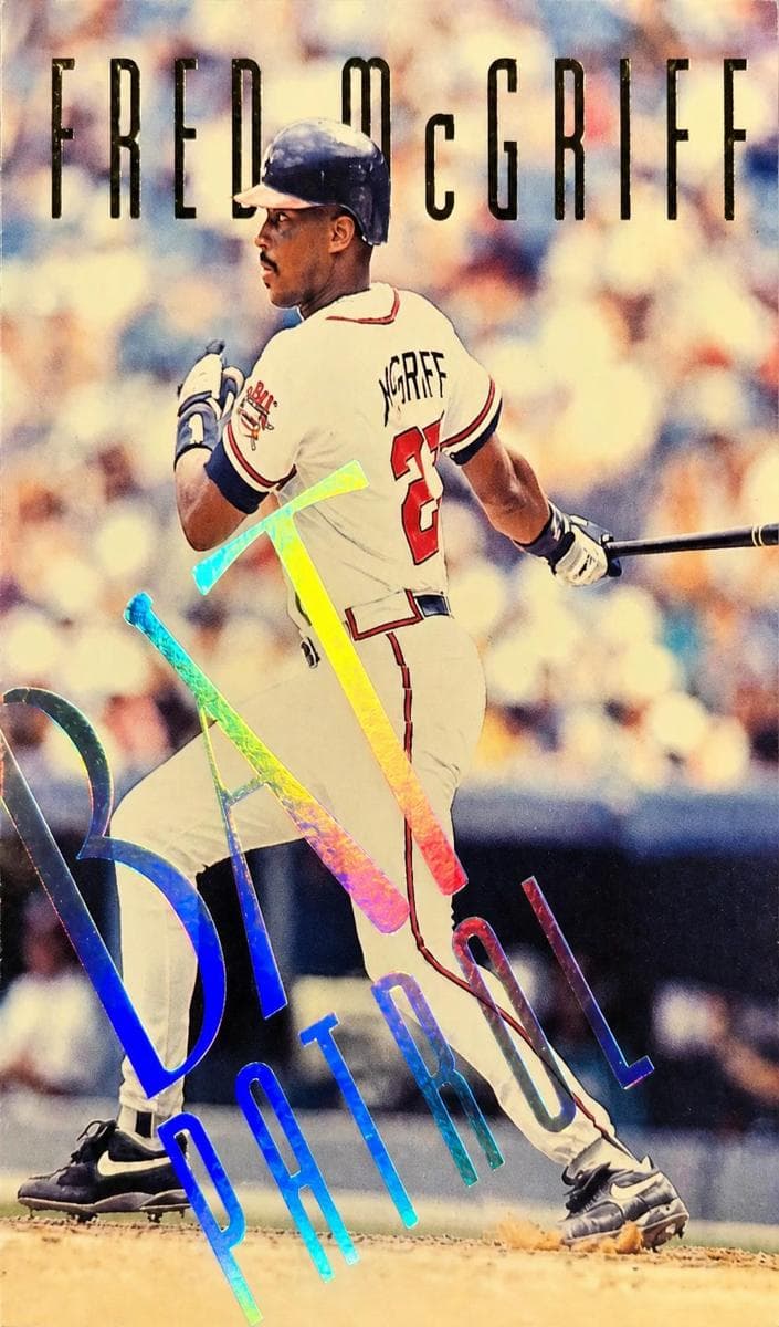 Fred McGriff 1995 leaf Leaf Limited