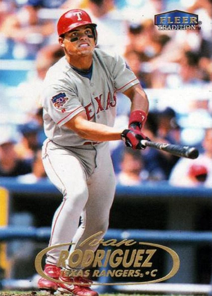 Ivan Rodriguez 1998 fleer