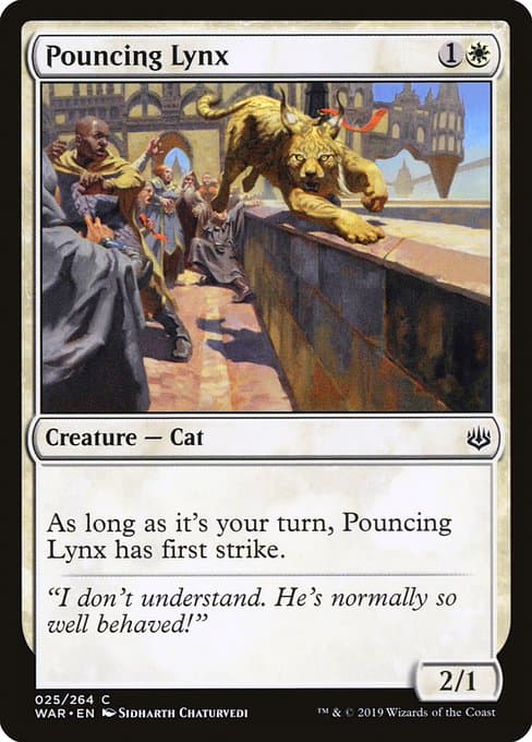 Pouncing Lynx #228