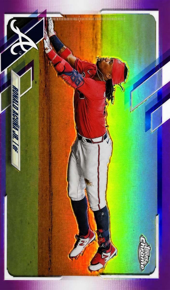 Ronald Acuna Jr. 2021 topps