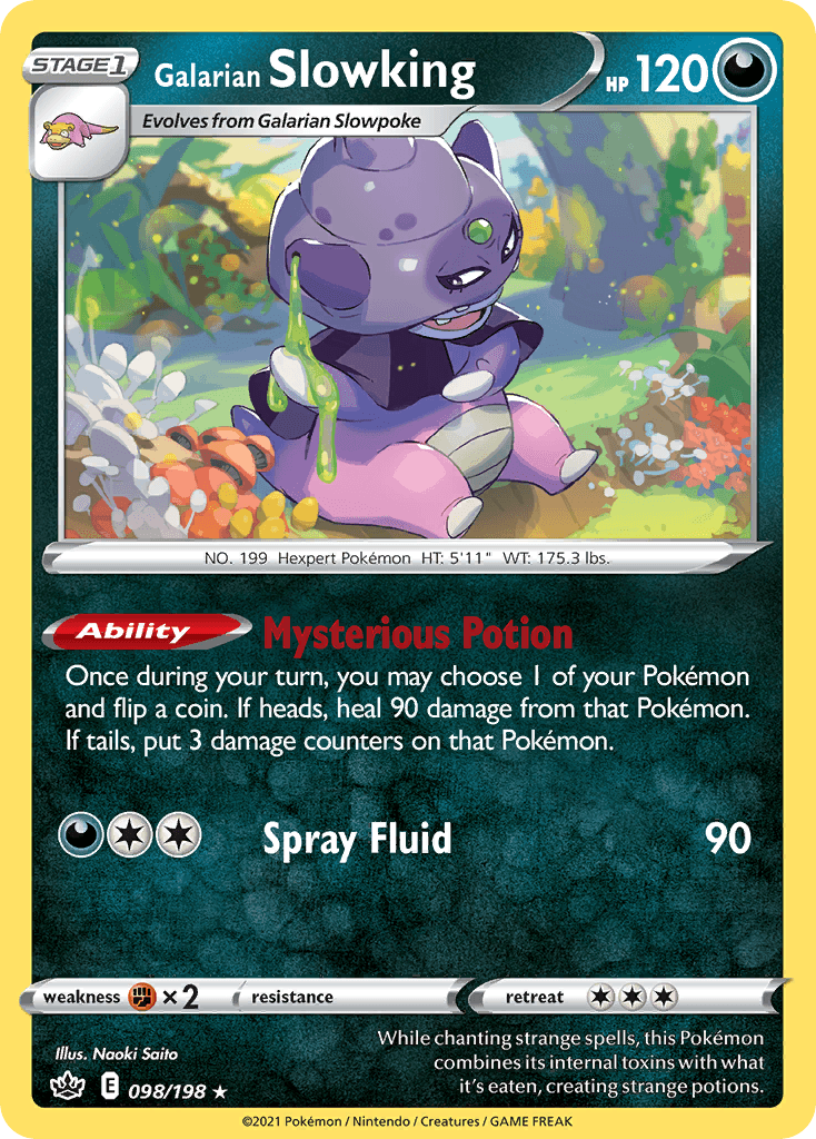 Galarian Slowking 2021 Pokemon