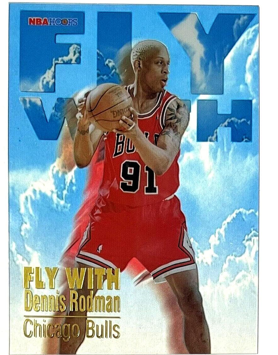 Dennis Rodman 1996 panini Hoops