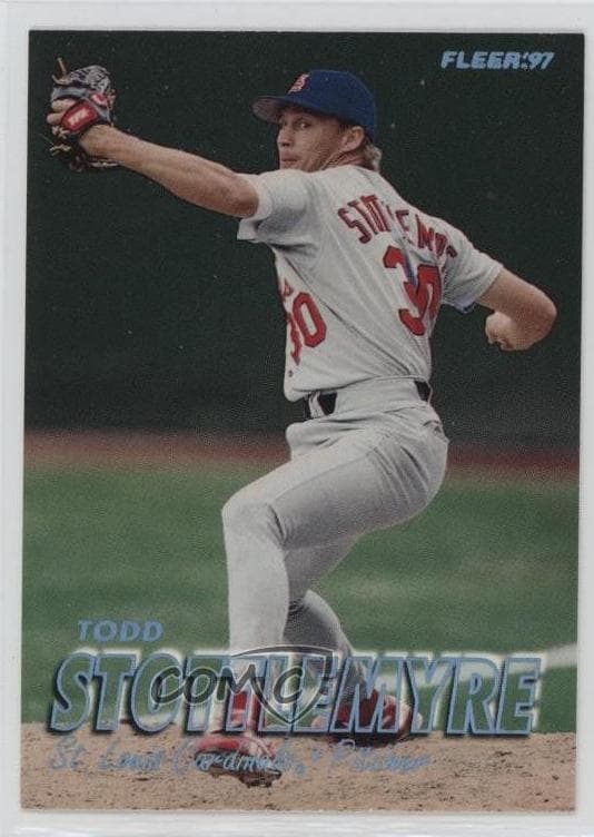 Todd Stottlemyre 1997 fleer Fleer
