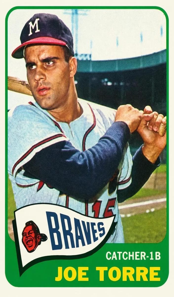 Joe Torre 1965 topps O-Pee-Chee