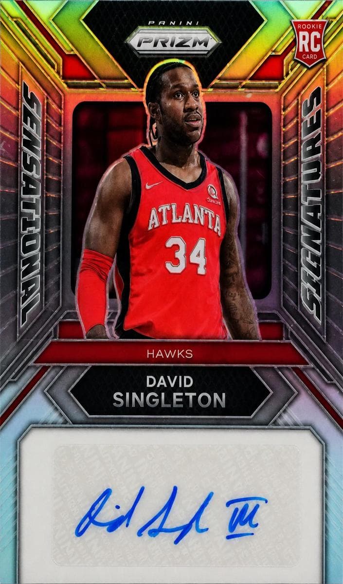 David Singleton trading card