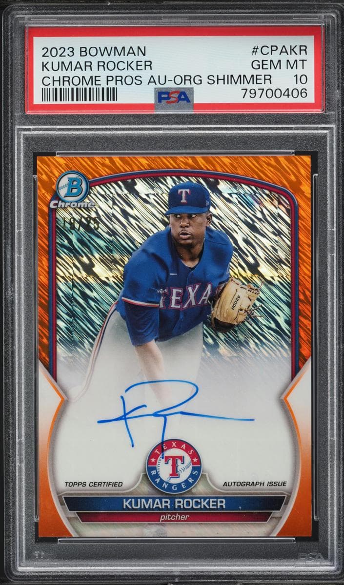 Kumar Rocker 2023 bowman Bowman