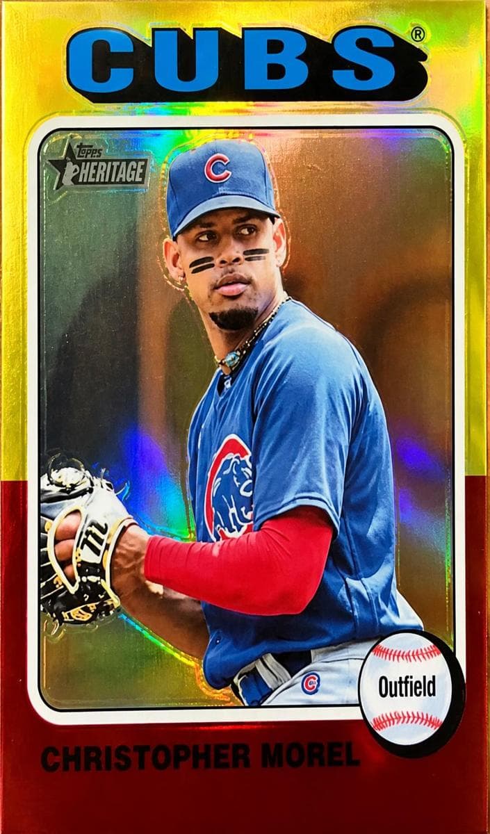 Christopher Morel 2024 topps Topps Heritage Mini
