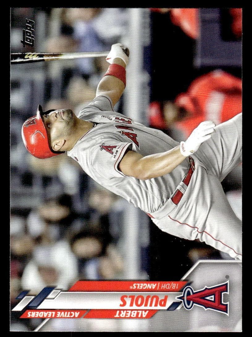 Albert Pujols 2020 topps Topps Update