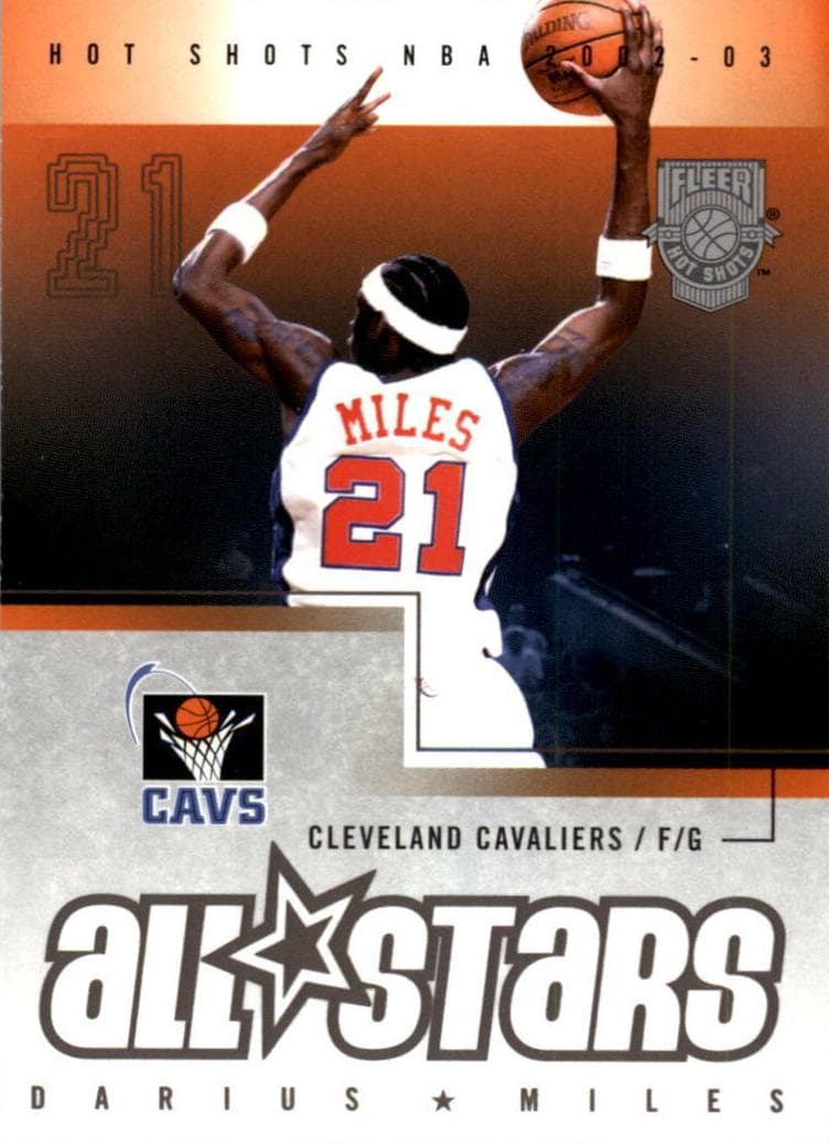 Darius Miles 2002 fleer
