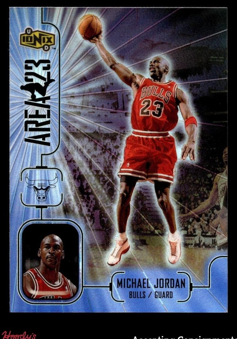 Michael Jordan 1998 upper-deck Ionix