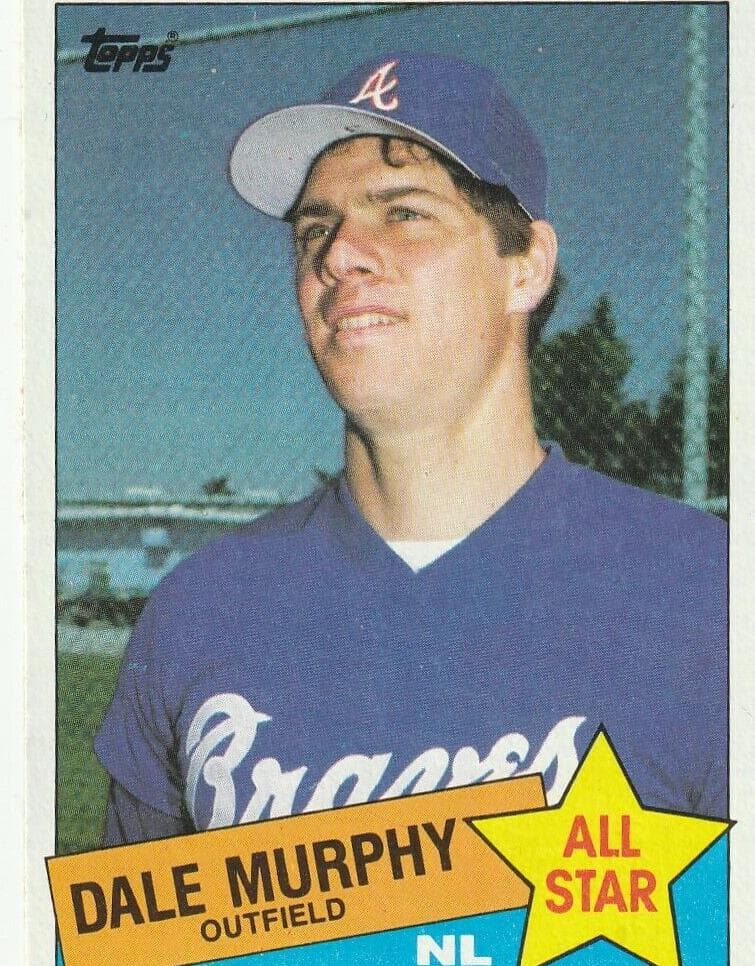 Dale Murphy trading card