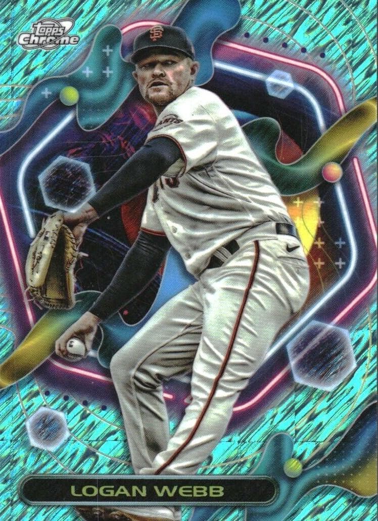 Logan Webb trading card