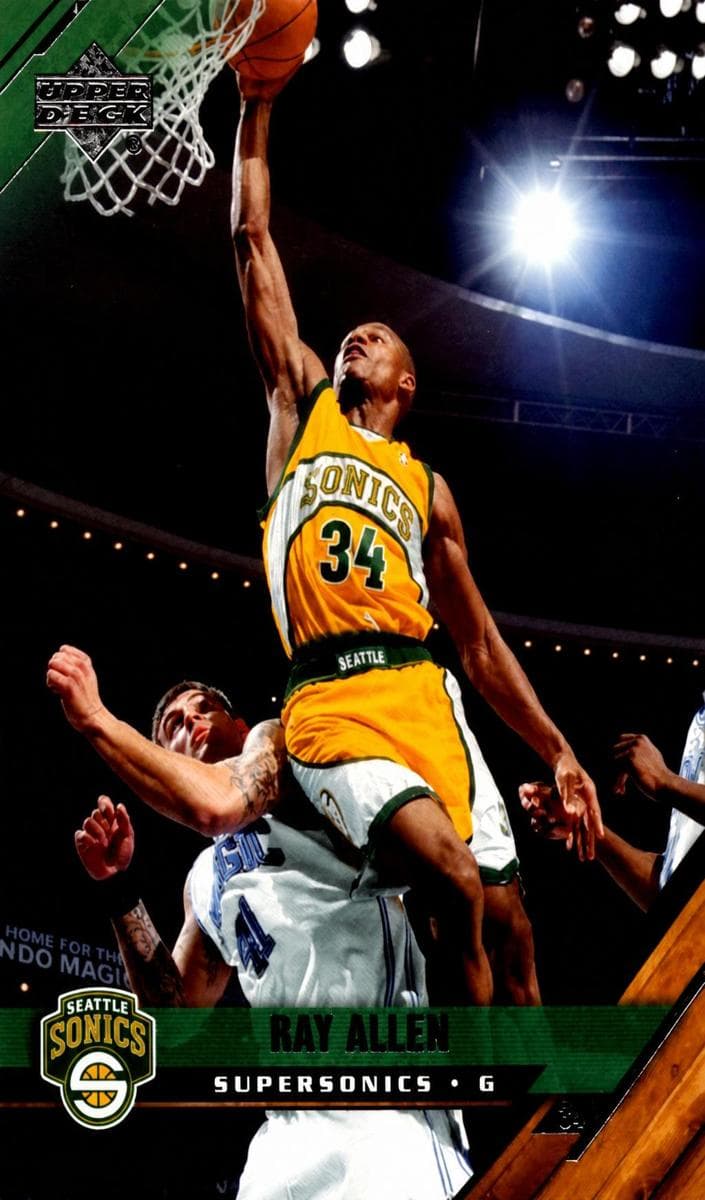 Ray Allen 2005 upper-deck Upper Deck