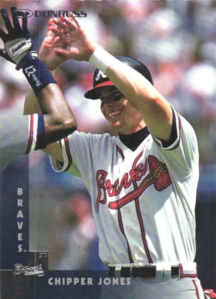 Chipper Jones 1997 panini Donruss