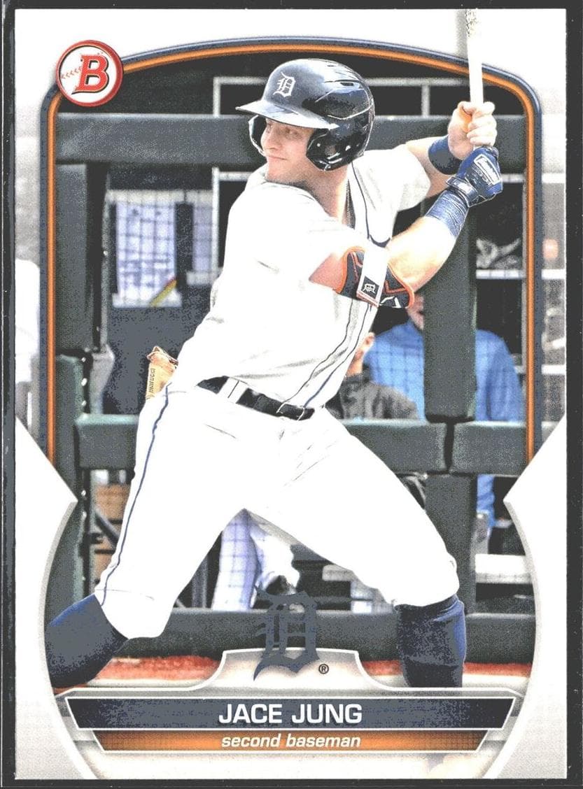 Jace Jung 2023 bowman Bowman Draft