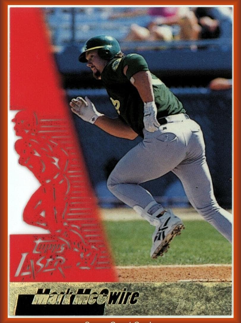 Mark McGwire 1996 topps Laser