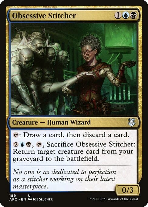 Obsessive Stitcher 2020 Magic: The Gathering Core Set 2021