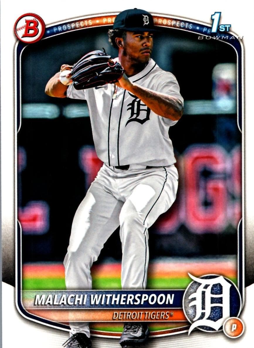 Malachi Witherspoon trading card