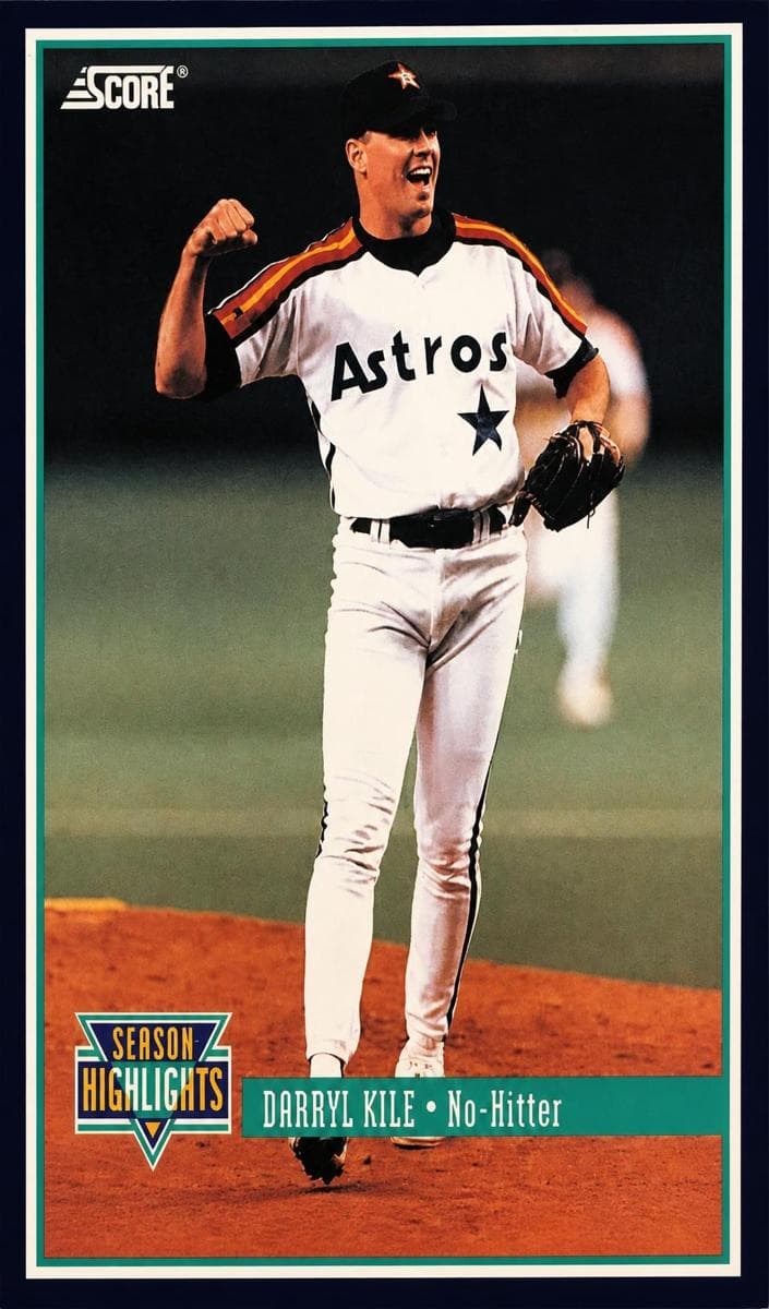 Darryl Kile 1994 panini Score