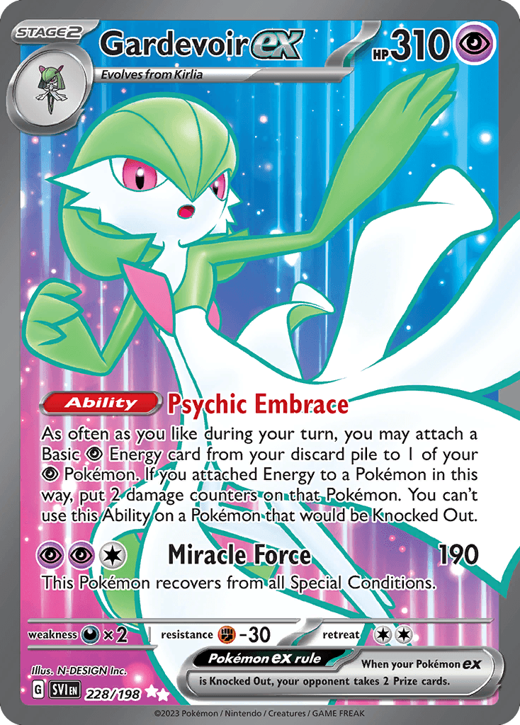 Gardevoir ex 2023 Pokemon