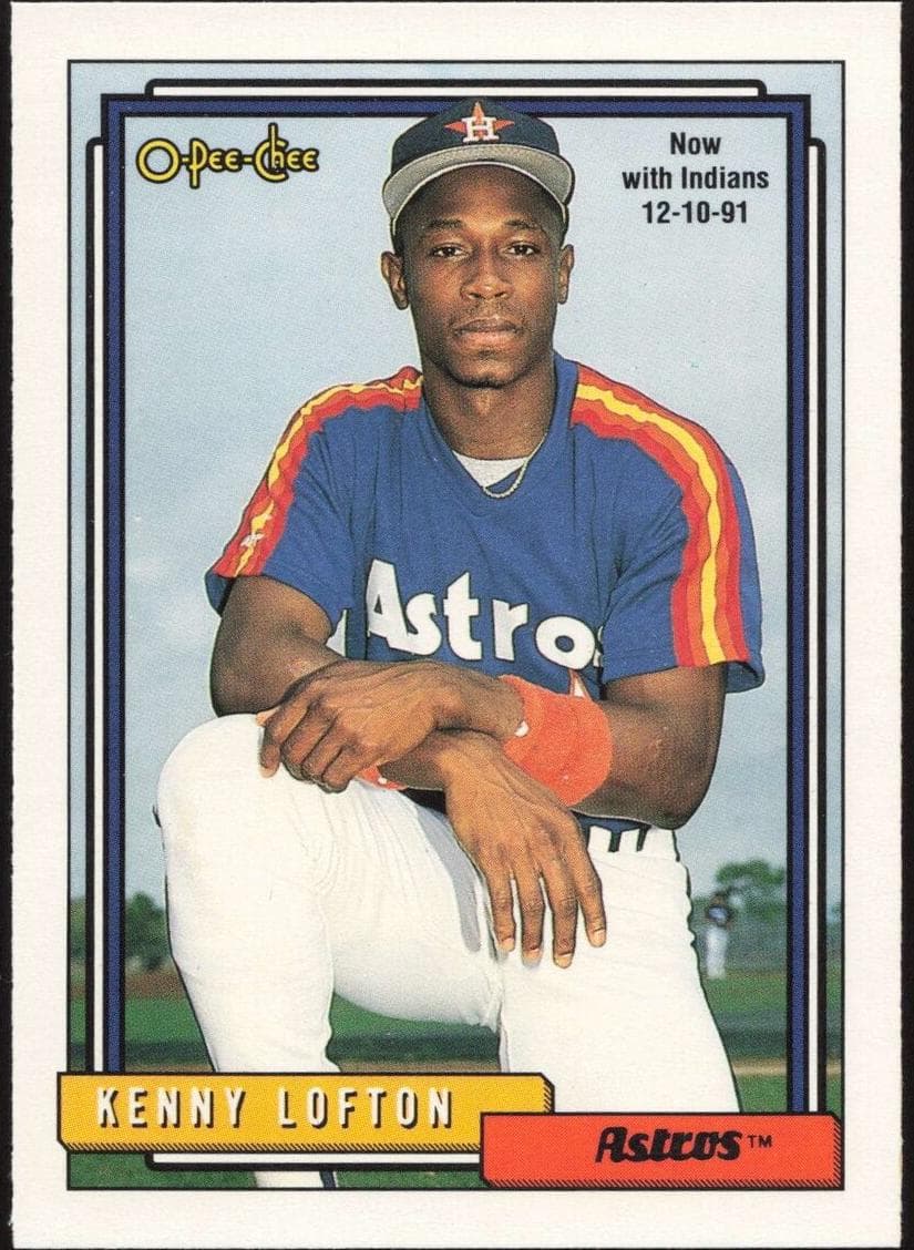 Kenny Lofton 1992 topps Topps