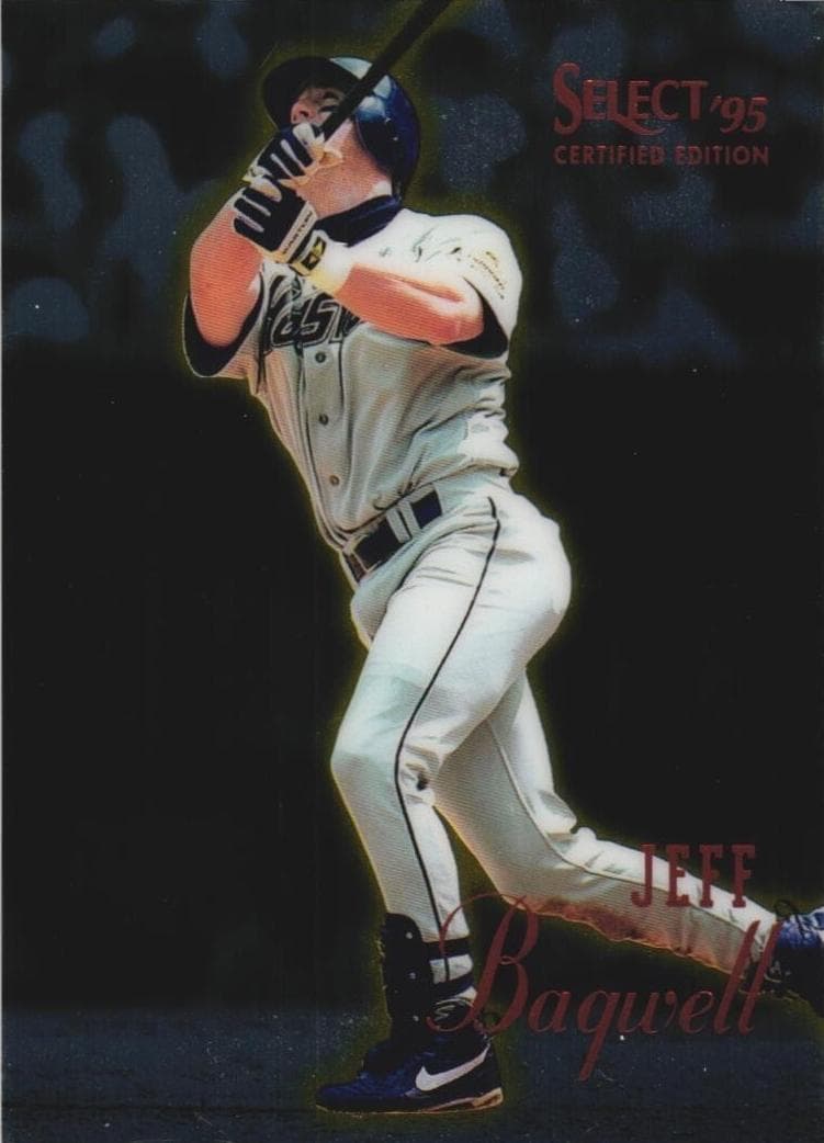 Jeff Bagwell 1995 panini Certified
