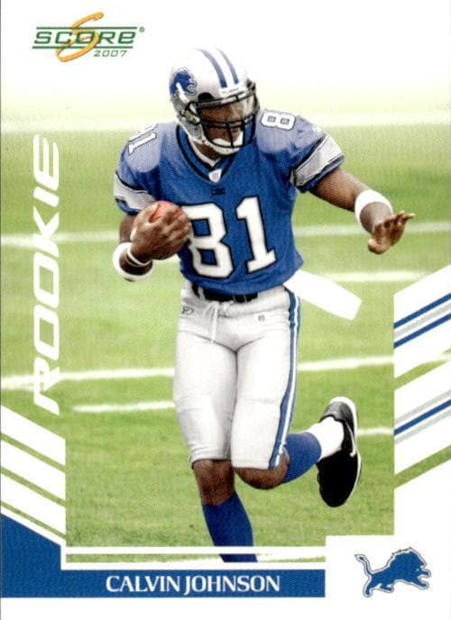 Calvin Johnson 2007 panini