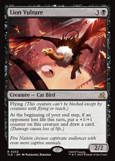 Lion Vulture 2025 Magic: The Gathering Avatar: The Last Airbender Eternal