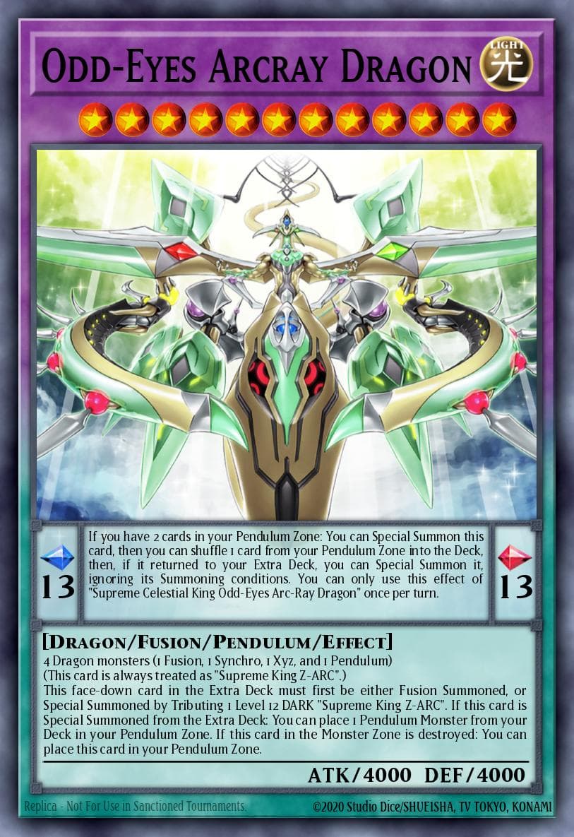Odd-Eyes Arcray Dragon 2026 Yu-Gi-Oh! Rarity Collection 5