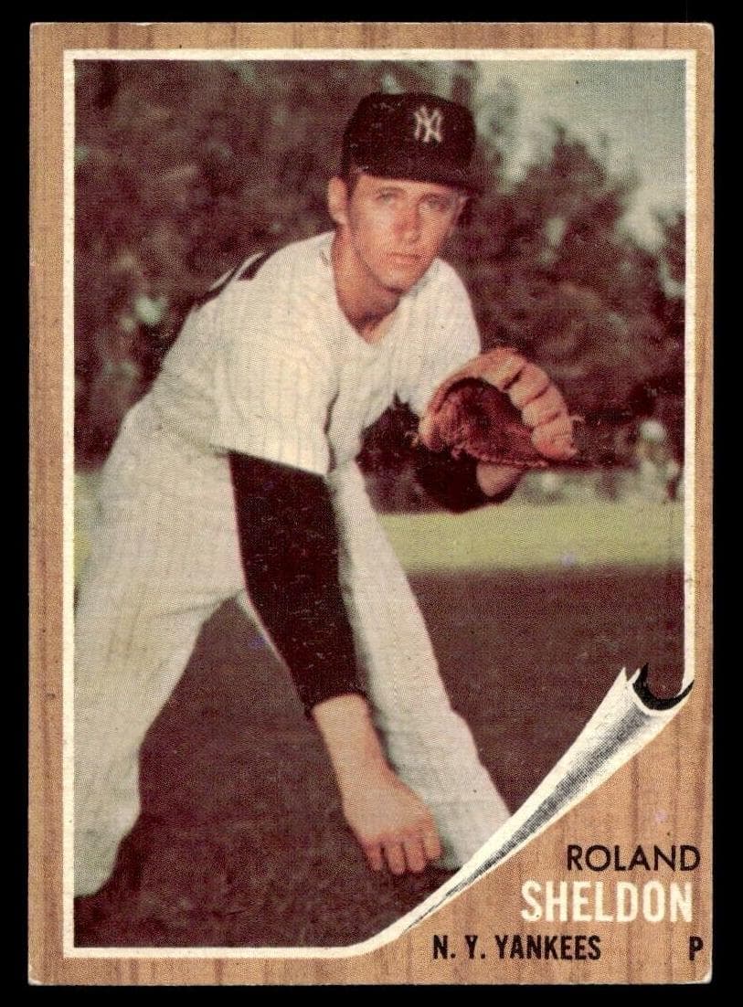 Roland Sheldon 1962 topps Topps