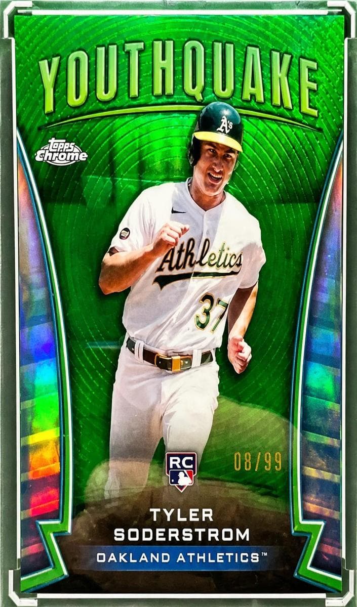 Tyler Soderstrom 2024 topps Topps Chrome