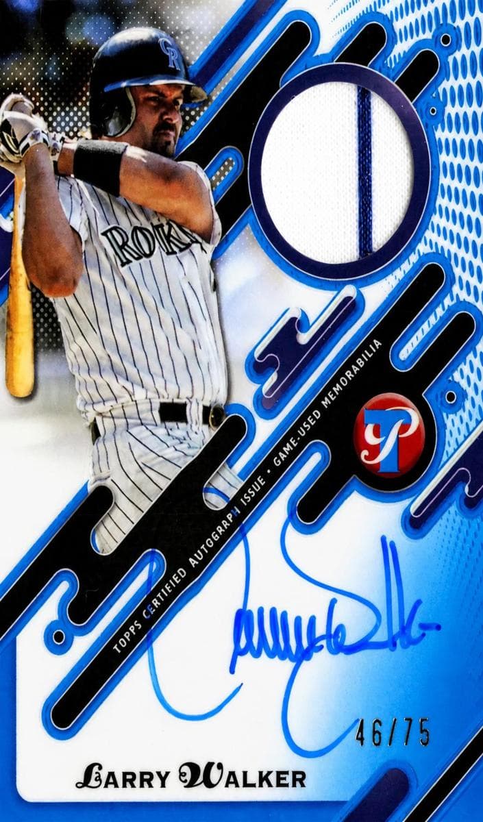 Larry Walker 2025 topps Topps Pristine