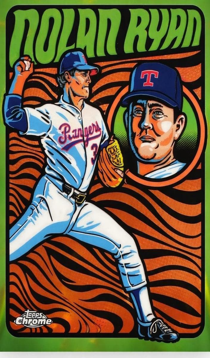 Nolan Ryan 2024 topps Topps Chrome