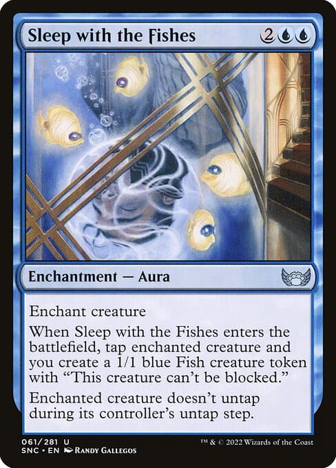 Sleep with the Fishes 2022 Magic: The Gathering Streets of New Capenna