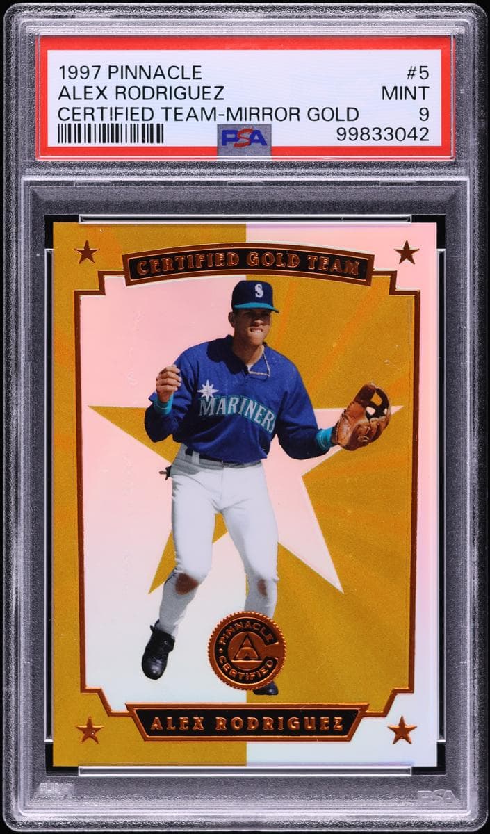 Alex Rodriguez 1997 leaf Leaf