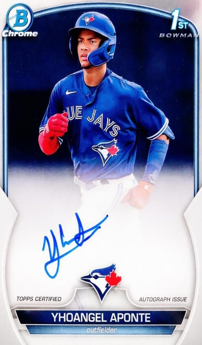 Yhoangel Aponte trading card