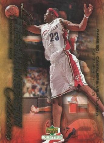 Lebron James 2003 upper-deck