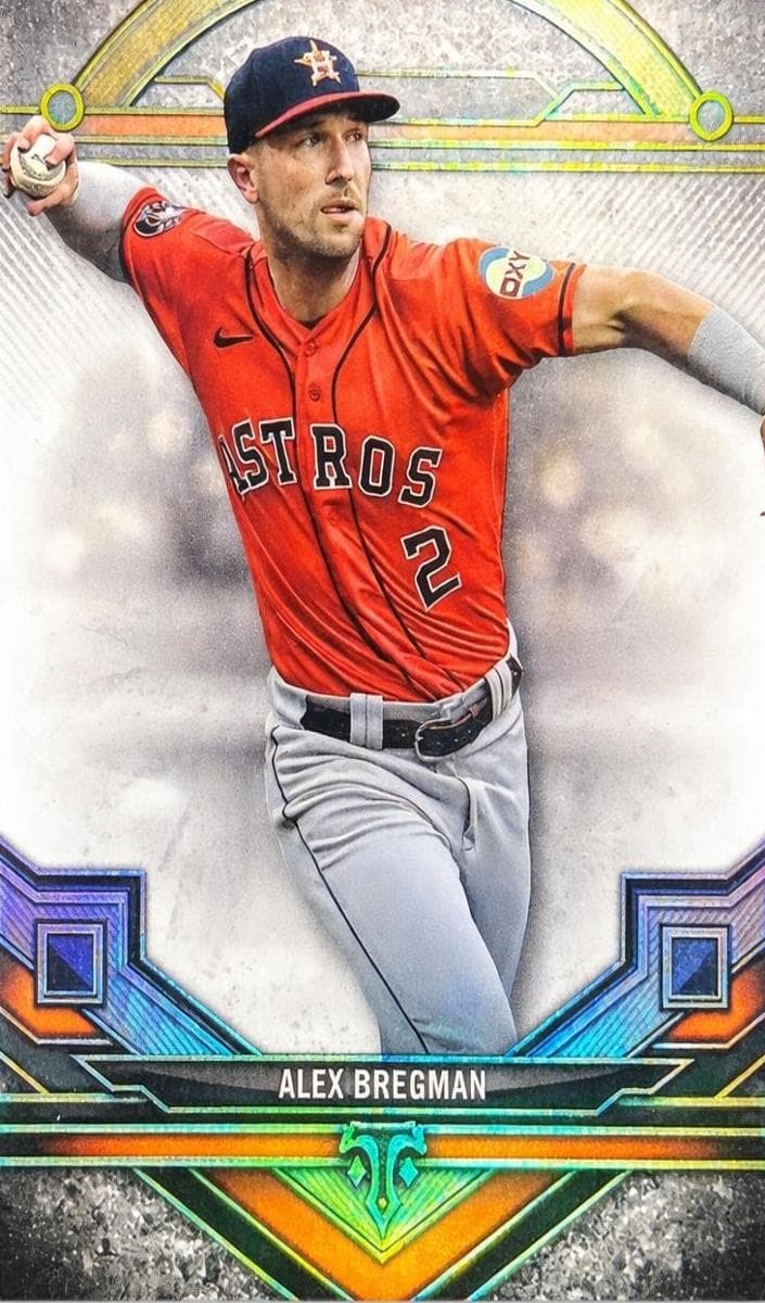 Alex Bregman 2024 topps Topps Triple Threads