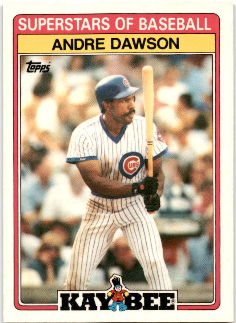 Andre Dawson 1989 topps Topps