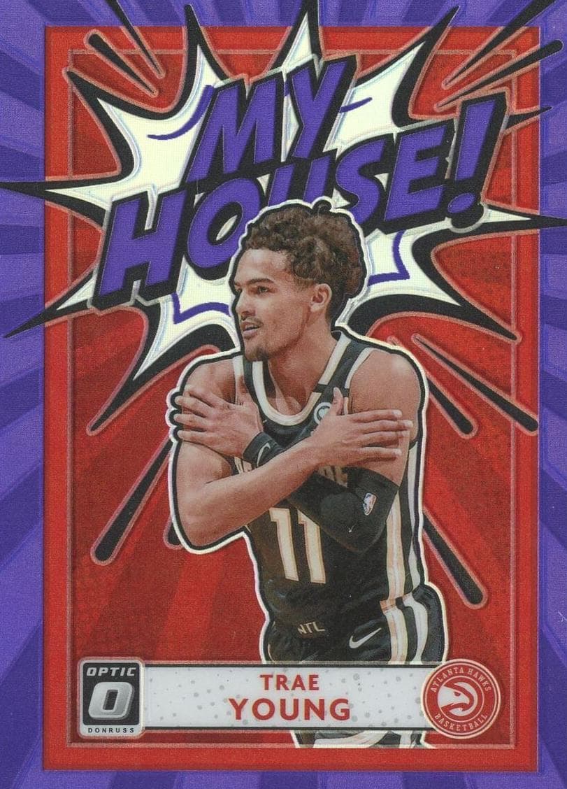 Trae Young 2020 panini Donruss Optic