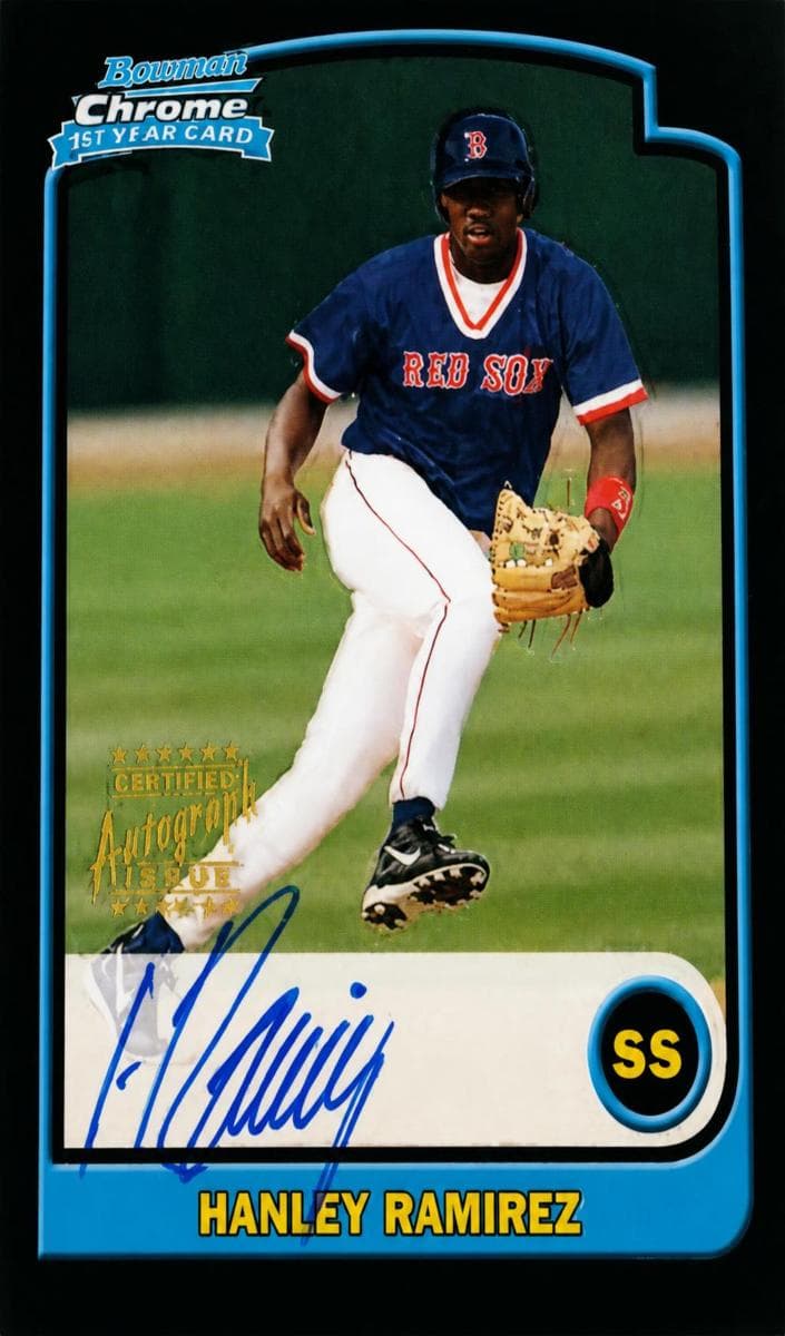 Hanley Ramirez 2003 bowman Bowman Chrome