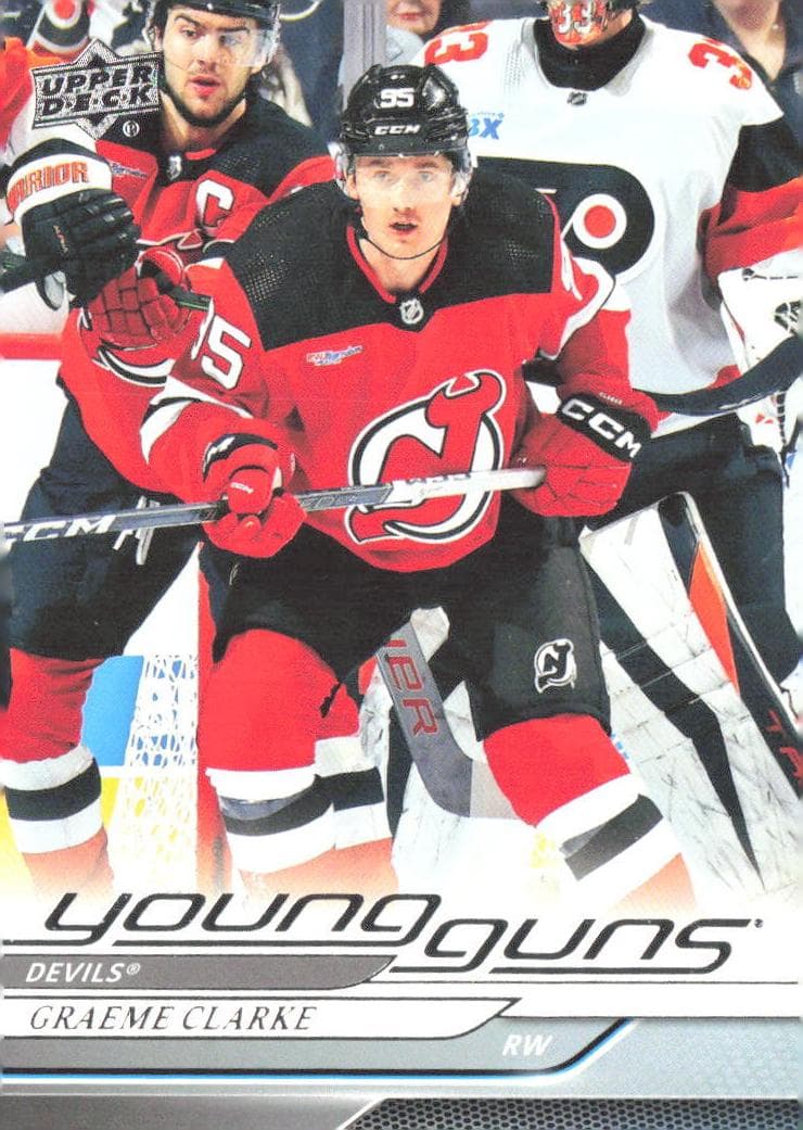 Graeme Clarke trading card