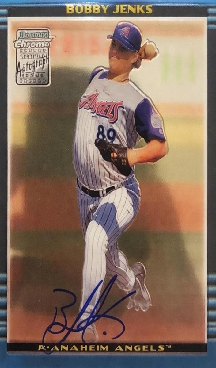 Bobby Jenks 2002 bowman Bowman Chrome