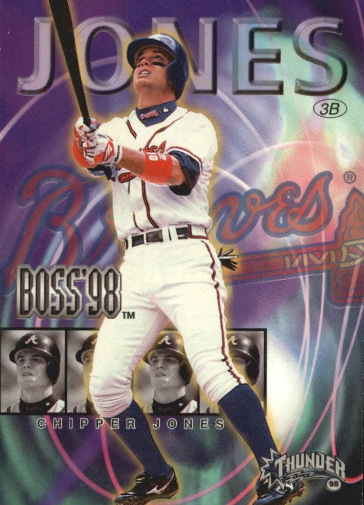 Chipper Jones 1998 unknown Circa Thunder