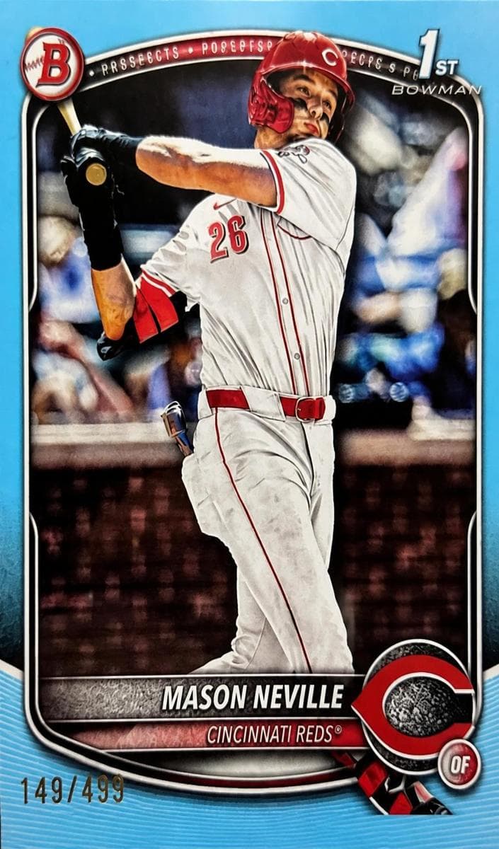 Mason Neville trading card