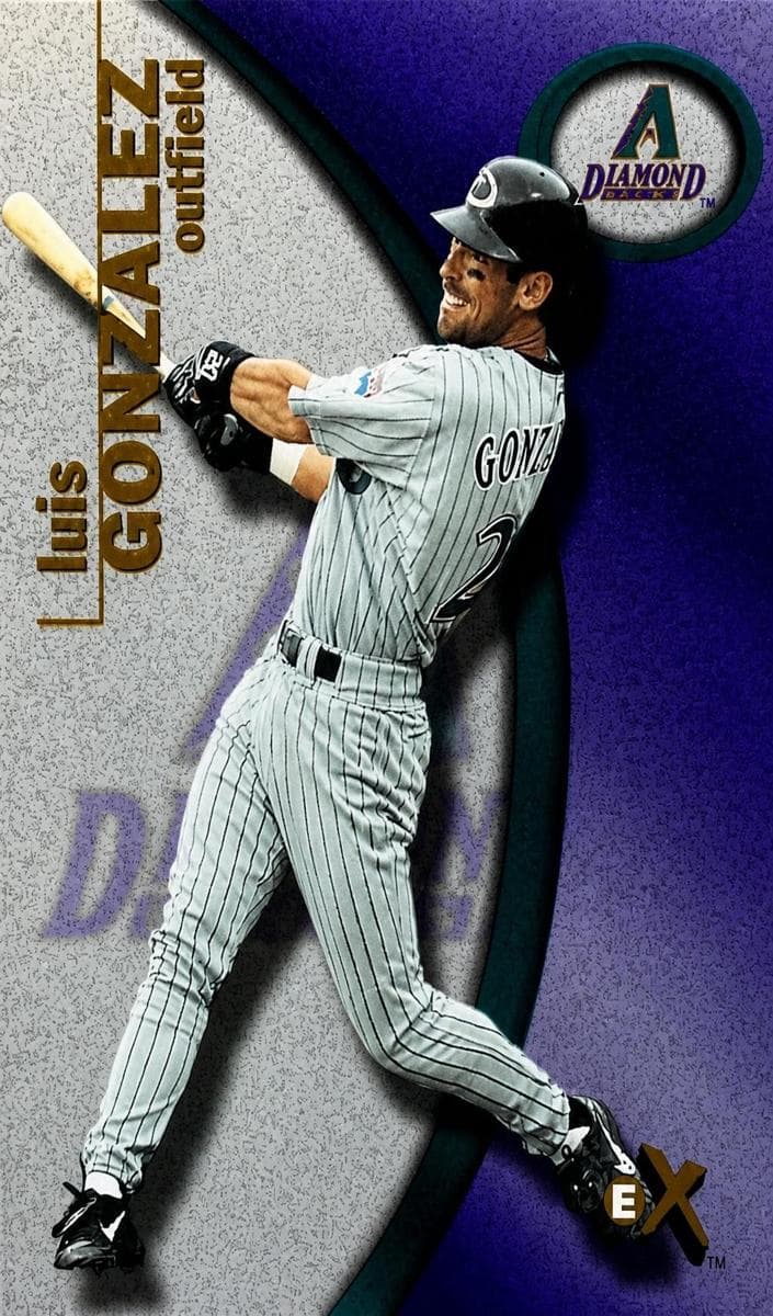 Luis Gonzalez 2001 fleer Fleer E-X