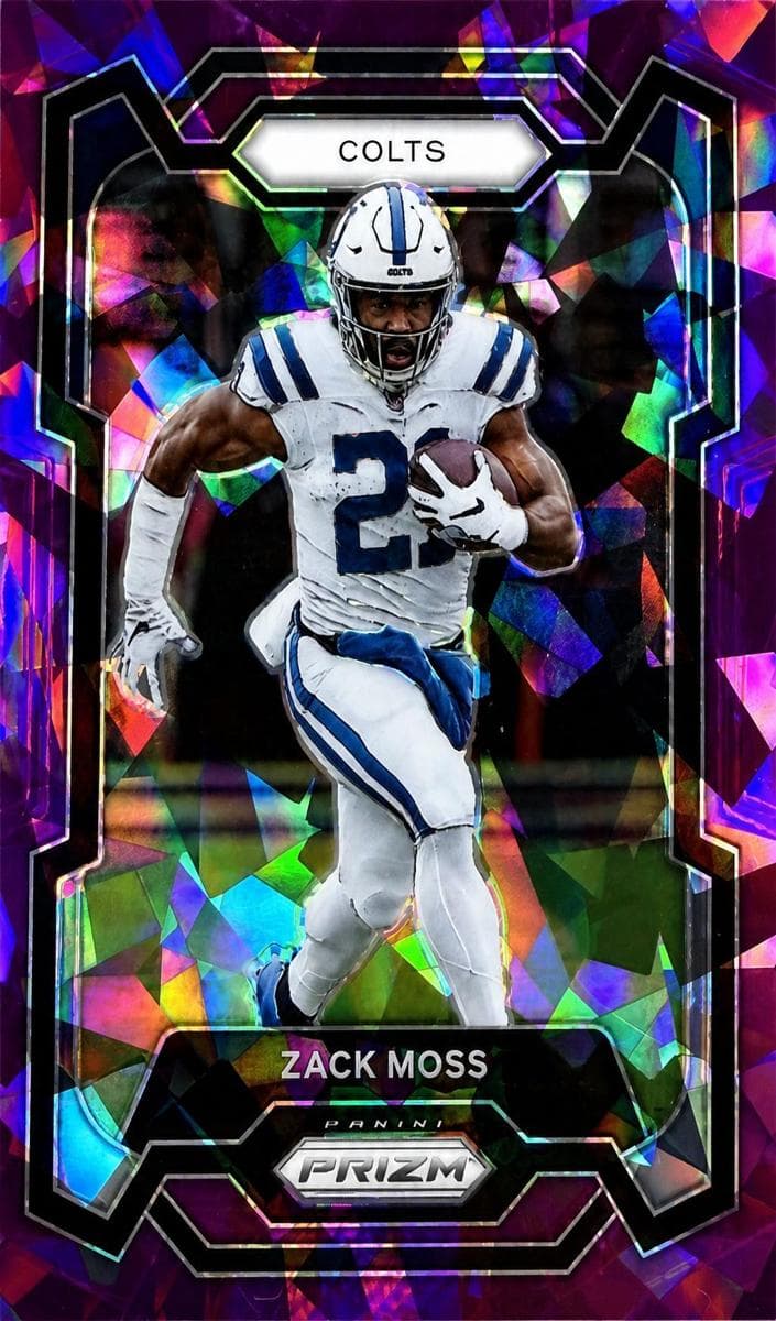 Zack Moss trading card
