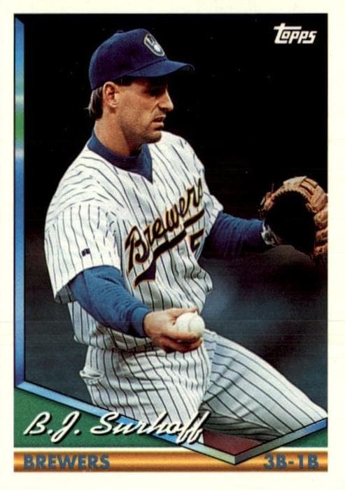 B.J. Surhoff 1994 topps Topps
