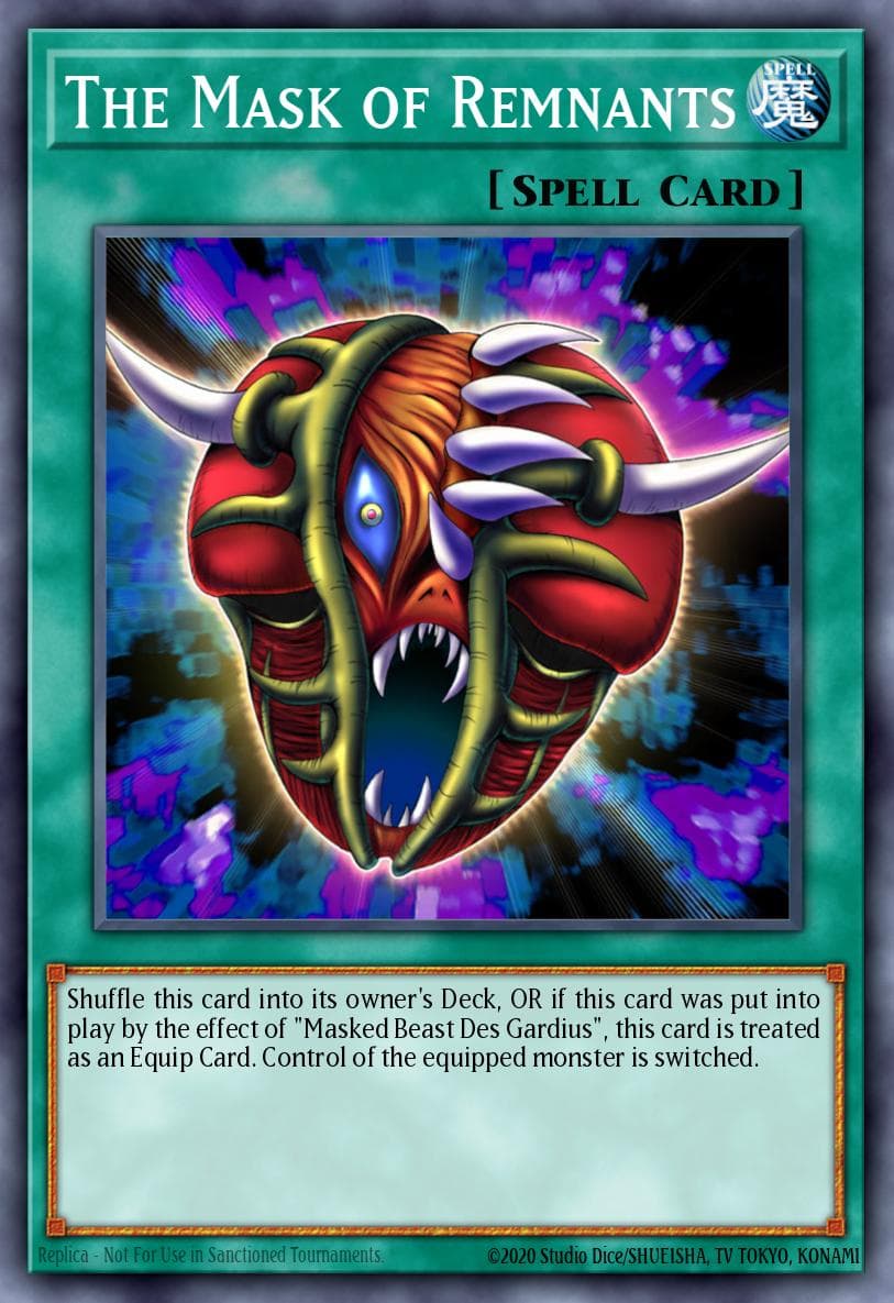 The Mask of Remnants 2020 Yu-Gi-Oh! Speed Duel: Battle City Box
